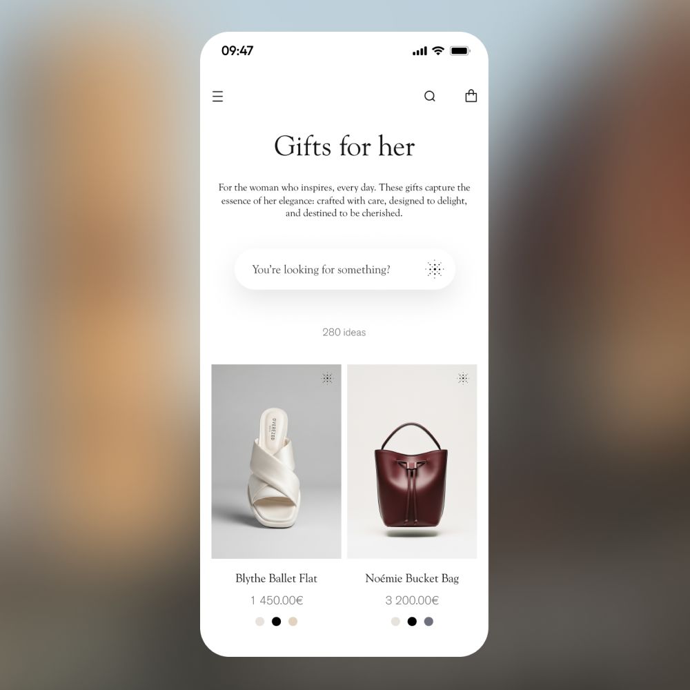 Google Generative Store visual published by AKQA.